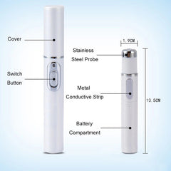 Blue Light Therapy Acne Laser Pen Soft Scar Wrinkle Removal Treatment Device Skin Care Beauty Equipment - TikTopia