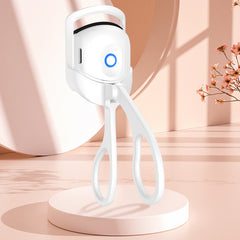 Eyelash Curler Portable Electric Heated Comb Eye Lash Long Lasting Eyelashes Curls Thermal Eyelash Curler Makeup Tools Heated Eyelash Curlers,Rechargeable Electric Eyelash Curler,Handheld Eyelash Heat - TikTopia