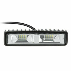 2x 48W LED Work Light Bar Flood Spot Lights Driving Lamp Offroad Car SUV 12V UK - TikTopia