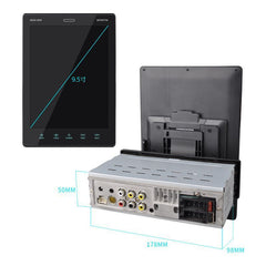 9.5 Inch Vertical Screen Car MP4 Card Locomotive Car MP5 Player - TikTopia