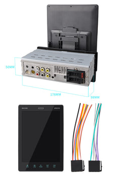 9.5 Inch Vertical Screen Car MP4 Card Locomotive Car MP5 Player - TikTopia