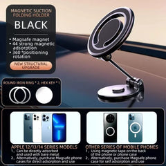 Magnetic Car Phone Holder Mount MagSafe Compatible - TikTopia