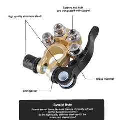2PCS Battery Terminals Connectors Clamps Quick Release For Caravan Car Van 12V - TikTopia