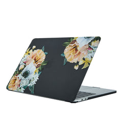 Compatible with Apple, Macbook Notebook Computer Protective Shell Air13 Shell Frosted Painted Marble Protective Cover - TikTopia