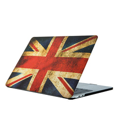 Compatible with Apple, Macbook Notebook Computer Protective Shell Air13 Shell Frosted Painted Marble Protective Cover - TikTopia