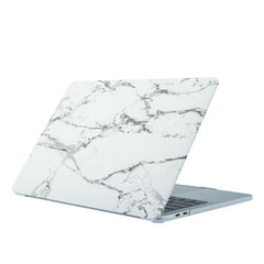 Compatible with Apple, Macbook Notebook Computer Protective Shell Air13 Shell Frosted Painted Marble Protective Cover - TikTopia