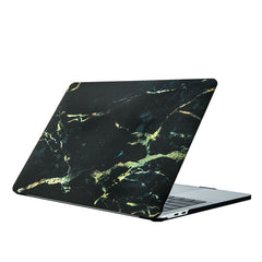 Compatible with Apple, Macbook Notebook Computer Protective Shell Air13 Shell Frosted Painted Marble Protective Cover - TikTopia