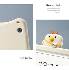 Cute Backpack Chicken Tablet Silicone Cover For Children - TikTopia