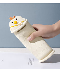 Cute Backpack Chicken Tablet Silicone Cover For Children - TikTopia