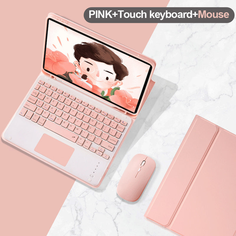 Tablet Bluetooth Keyboard Protector Touch Keyboard Dual Mode Bluetooth Mouse - TikTopia