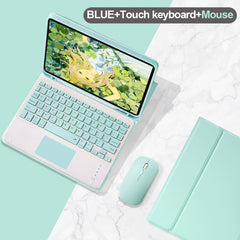 Tablet Bluetooth Keyboard Protector Touch Keyboard Dual Mode Bluetooth Mouse - TikTopia
