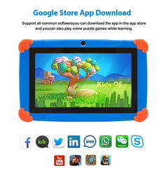 Educational Learning Game 7-inch 18GB Children's Tablet Computer Learning Machine - TikTopia