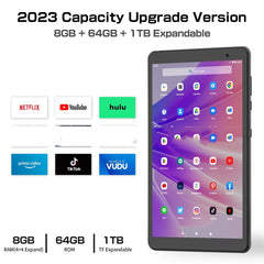 8-inch Eight-core Tablet PC Android 13 System 64g Large Capacity - TikTopia
