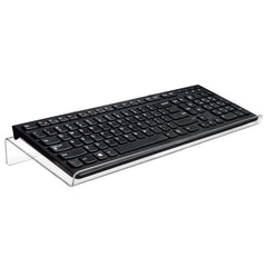 Advanced Tilting Computer Keyboard Stand For Convenient Ergonomic Typing Transparent Acrylic Keyboard Stand - TikTopia