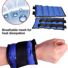 Ankle Wrist Leg Weights Straps Running Exercise Fitness Gym Strength Training UK - TikTopia