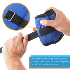 Ankle Wrist Leg Weights Straps Running Exercise Fitness Gym Strength Training UK - TikTopia