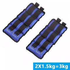 Ankle Wrist Leg Weights Straps Running Exercise Fitness Gym Strength Training UK - TikTopia