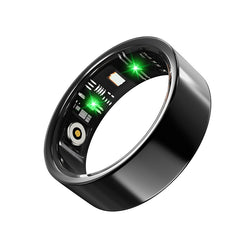 Smart Ring Health Tracker - Fitness Sleep Heart Rate Blood Oxygen Tracker Smart Ring For Men And Women,IP68 Waterproof Level Bluetooth Fitness Tracker Rings Family Care - TikTopia