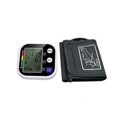 Multifunctional Home Blood Pressure Monitor With Cuff To Record Measurements And Track Heart Rate - TikTopia