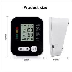 2025 Digital Automatic Blood Pressure Monitor Upper Arm BP Machine Heart Rate-UK - TikTopia