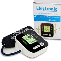 2025 Digital Automatic Blood Pressure Monitor Upper Arm BP Machine Heart Rate-UK - TikTopia