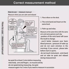 2025 Digital Automatic Blood Pressure Monitor Upper Arm BP Machine Heart Rate-UK - TikTopia