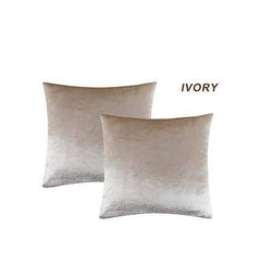 2 Packs Gold Decorative Cushions Covers Cases for Sofa Bed - TikTopia