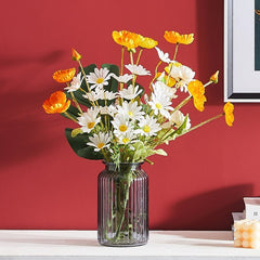 Creative Colorful Silk Fabric Artificial Flowers - TikTopia