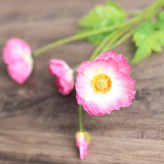 Creative Colorful Silk Fabric Artificial Flowers - TikTopia