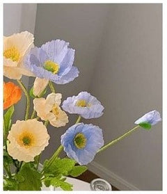 Creative Colorful Silk Fabric Artificial Flowers