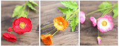 Creative Colorful Silk Fabric Artificial Flowers