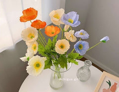 Creative Colorful Silk Fabric Artificial Flowers