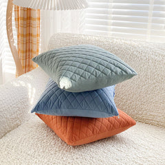 Living Room Home Pillows With Fabric Art Velvet Cushions - TikTopia