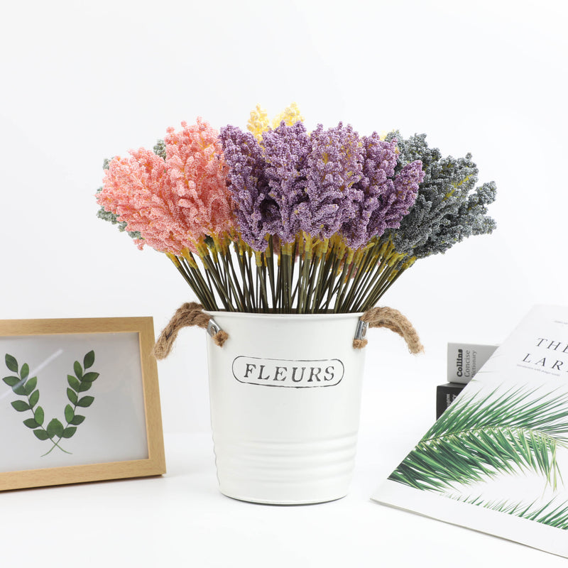 Simulation Foam Lavender Pastoral Style Decoration Artificial Flowers - TikTopia