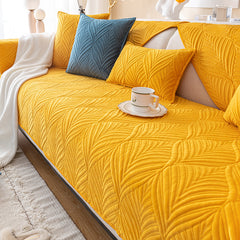 Non-slip Simple Thickened Plush Sofa Cushions - TikTopia