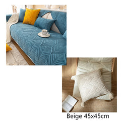 Non-slip Simple Thickened Plush Sofa Cushions - TikTopia