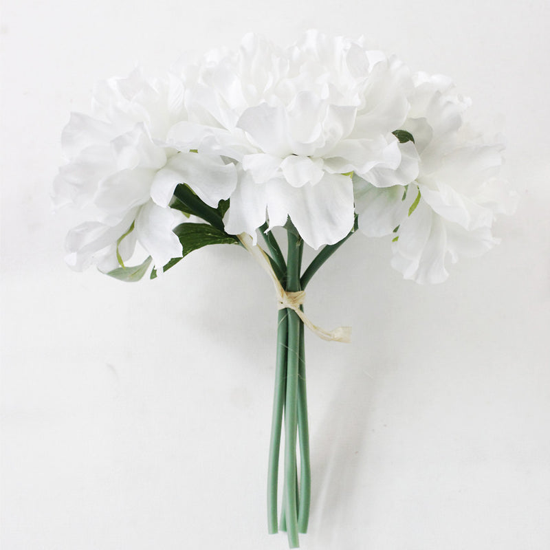 Peony Wedding Bouquets Artificial Flowers For Home Decoration - TikTopia