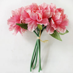 Peony Wedding Bouquets Artificial Flowers For Home Decoration - TikTopia