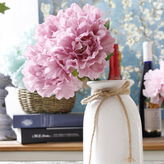 Peony Wedding Bouquets Artificial Flowers For Home Decoration - TikTopia