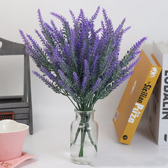 Living Room Home Decoration 1 Bunch Of Artificial Flowers Lavender Floral - TikTopia