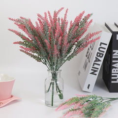 Living Room Home Decoration 1 Bunch Of Artificial Flowers Lavender Floral - TikTopia