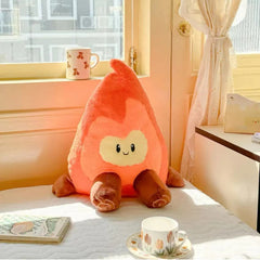 Small Flame Waist Rest Seat Cushions Home Armchair Back Creative Trending Plush Toy Gift - TikTopia
