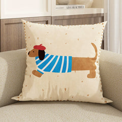 New Cute Dog Pillowcase Bedroom Cushion Cover Sofa Cushions Pillows Cover 45x45cm - TikTopia