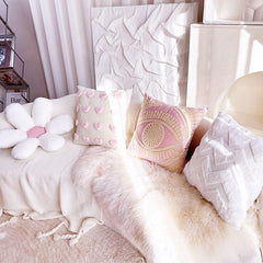 Minimalist Princess Style Sofa Living Room Cushions Pillowcase - TikTopia