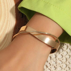 5-7pcs Bracelet Set Creative Simple Temperament Lady Twisted Hip Hop Style Bracelet - TikTopia