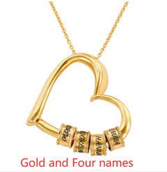 Personalized Heart Necklaces Women Jewelry Custom Name Necklaces & Pendants Mothers Day Gift - TikTopia
