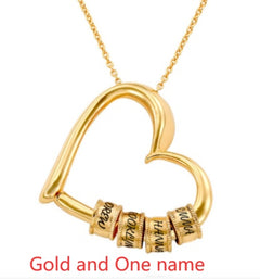Personalized Heart Necklaces Women Jewelry Custom Name Necklaces & Pendants Mothers Day Gift - TikTopia
