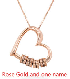 Personalized Heart Necklaces Women Jewelry Custom Name Necklaces & Pendants Mothers Day Gift - TikTopia