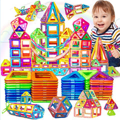 Magnetic Building Blocks DIY Magnets Toys For Kids Designer Construction Set Gifts For Children Toys - TikTopia