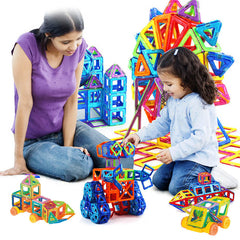 Magnetic Building Blocks DIY Magnets Toys For Kids Designer Construction Set Gifts For Children Toys - TikTopia